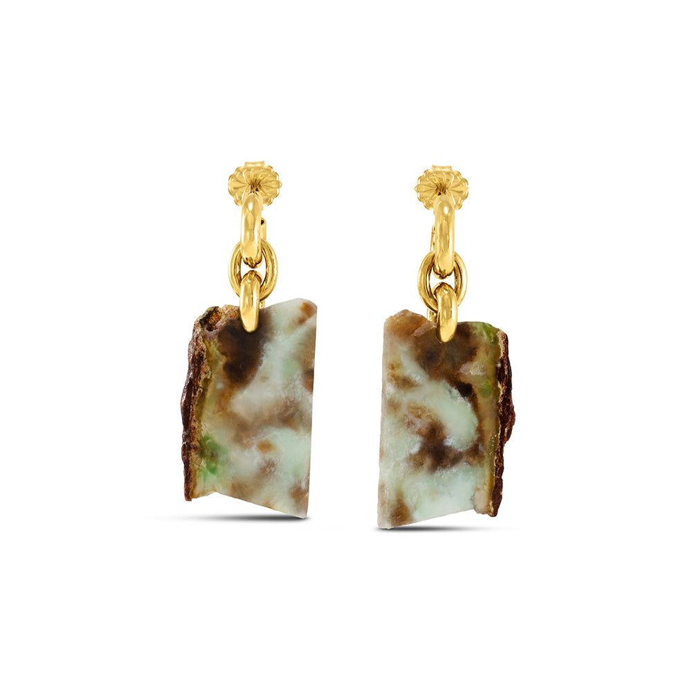 Aquaprase Tile Earrings