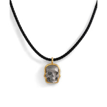 Muonionalusta Meteorite Skull Pendant