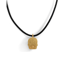 Muonionalusta Meteorite Skull Pendant