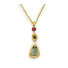 Peruvian Opal and Tourmaline Enhancer