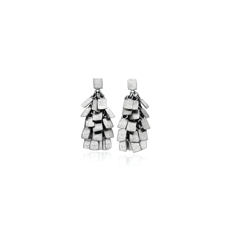 Silver Shake Earrings