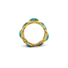 Sonoran Turquoise and Diamond Ring