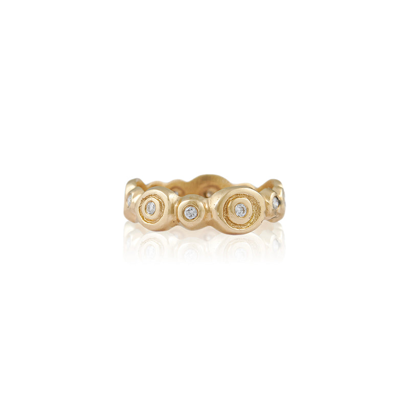 "Happy Circles" Ring
