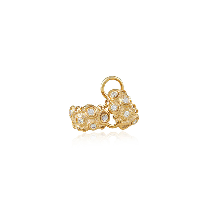 "Urchin" Clip Back/Post Earrings