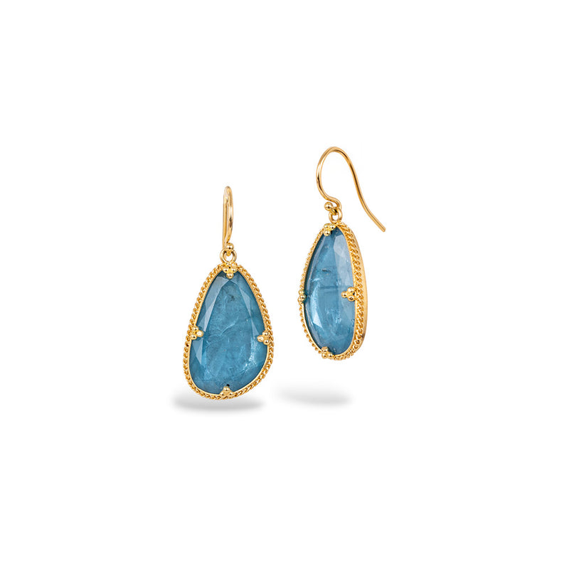 One-Of-A-Kind Aquamarine Earrings