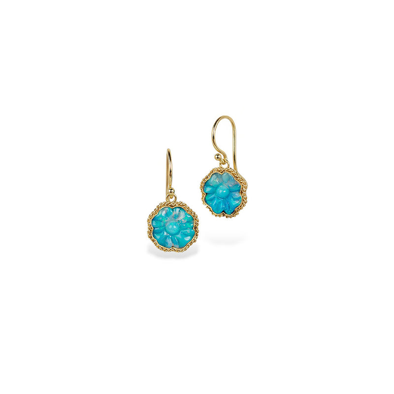 One-Of-A-Kind Australian Opal Earrings