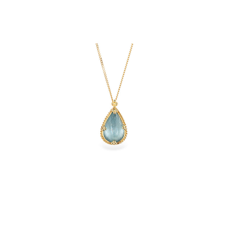 One-Of-A-Kind Aquamarine Necklace