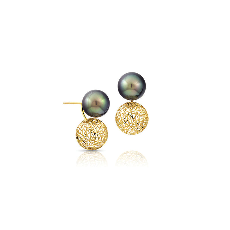 Tahitian Pearl Earrings