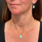 Australian Crystal Opal Earrings