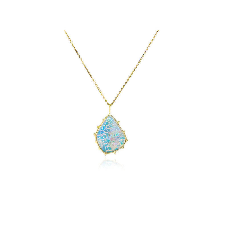 Australian Crystal Opal Necklace 1