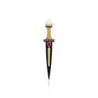 Dagger Pendant/Brooch with Pink Sapphire and Tennessee River Pearl