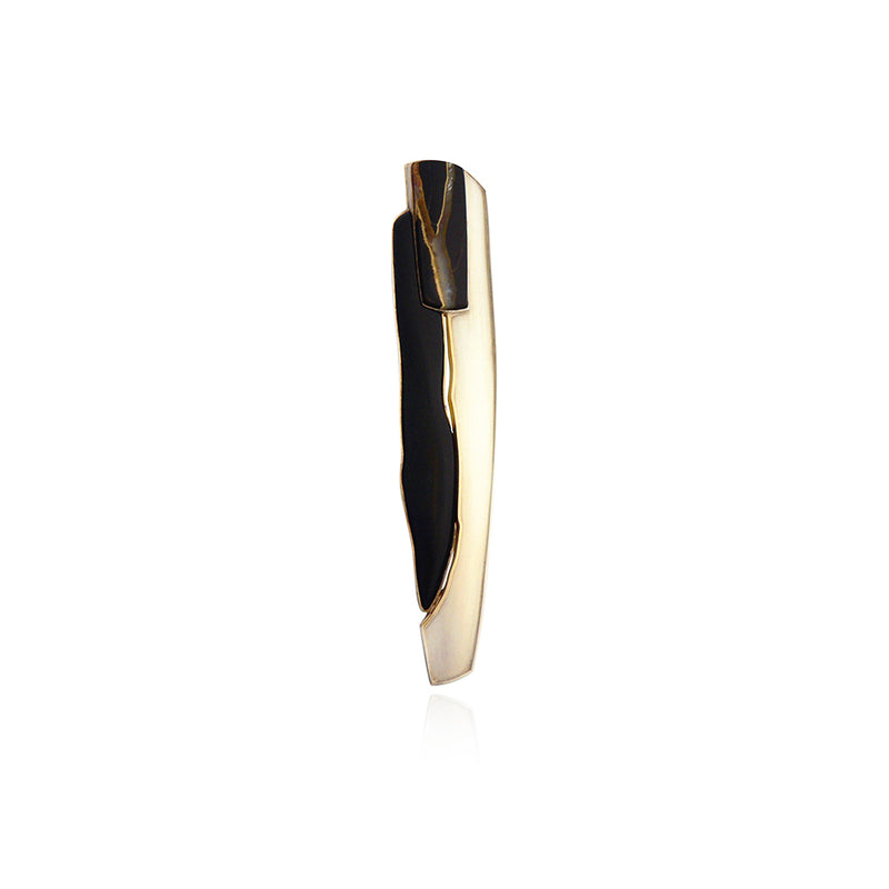 "Brecciated" Brooch