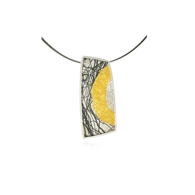 Small Modified Rectangle Pendant #1