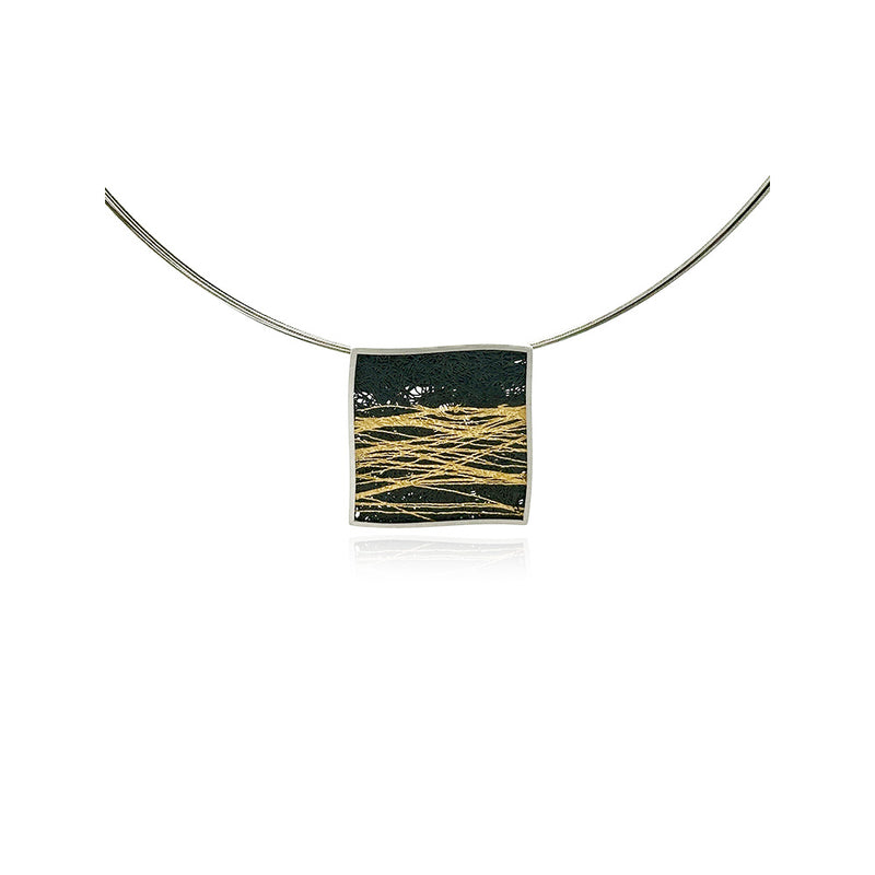 Small Modified Square Pendant #2