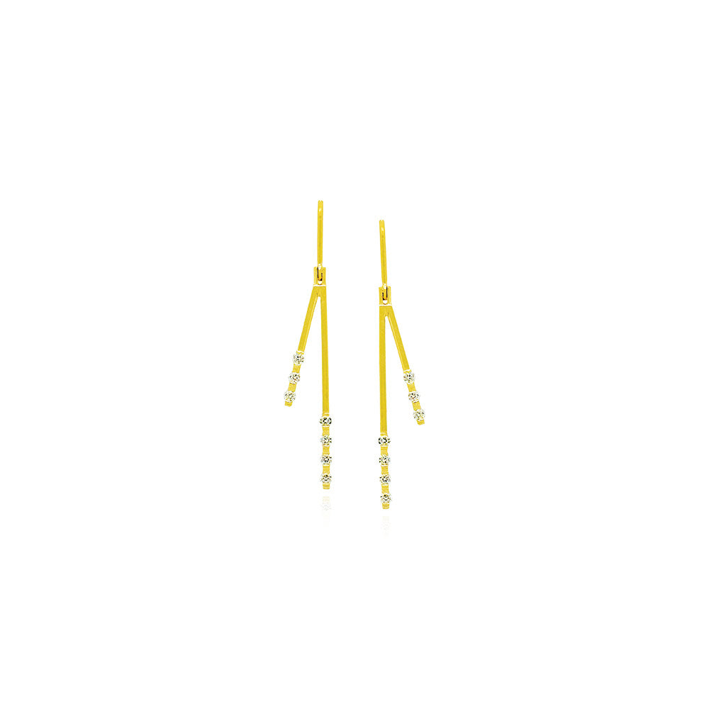 "Weeping Willow" earrings
