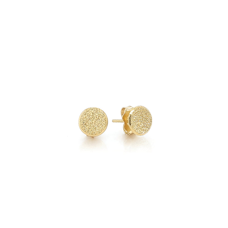 Tiny "Stardust" Stud Earrings in 18K