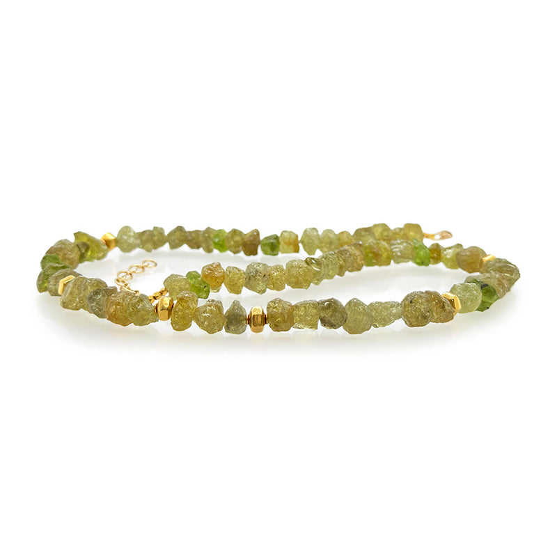 Grossular Garnet Necklace