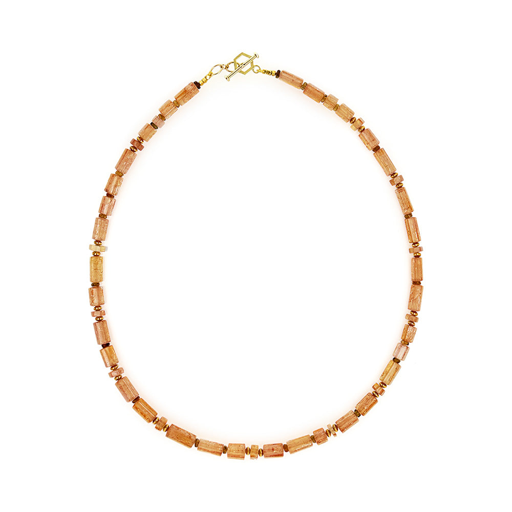 Imperial Topaz necklace