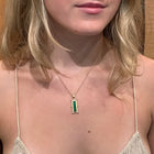 Rectangular Emerald pendant