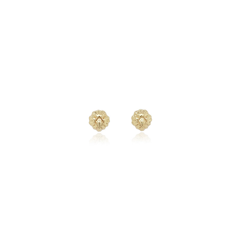 Barnacle Stud Earrings in 18K Gold