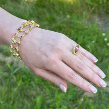 Marquis-Shaped Tourmaline Ring