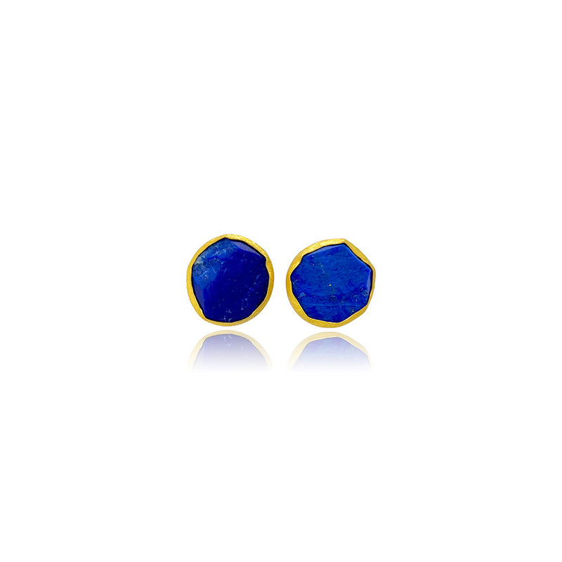 Rough Lapis Earrings