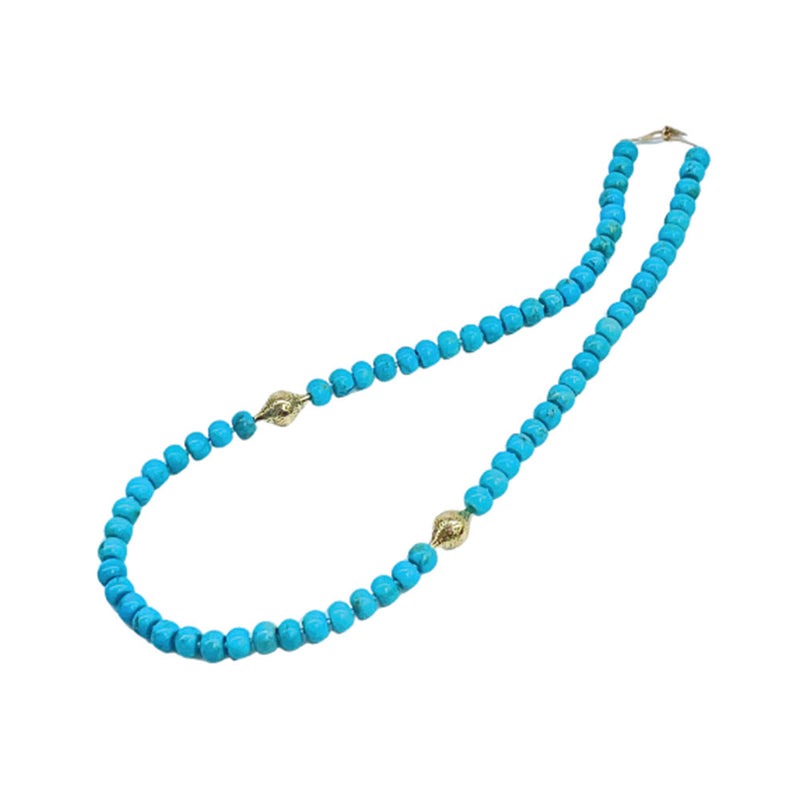 Turquoise Beaded Necklace