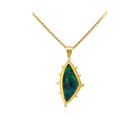 black opal pendant