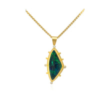 black opal pendant