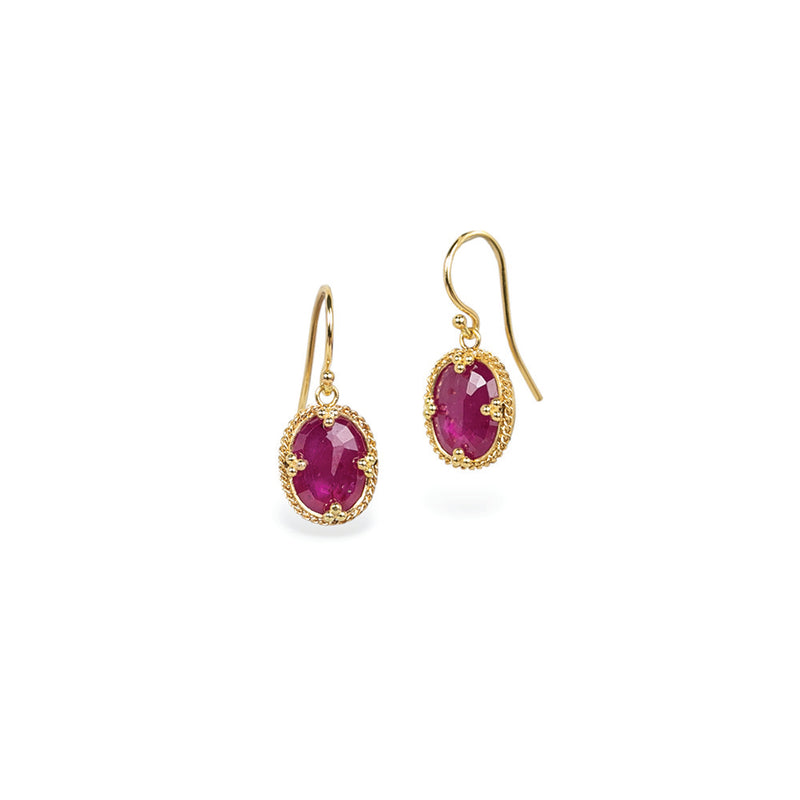 One-Of-A-Kind Ruby Earrings