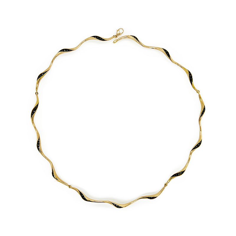 Wave Link Necklace