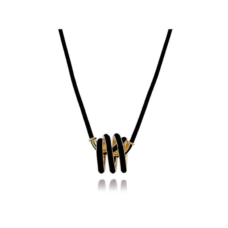 Half-Double Fisherman's Knot Pendant (Small) in 18K