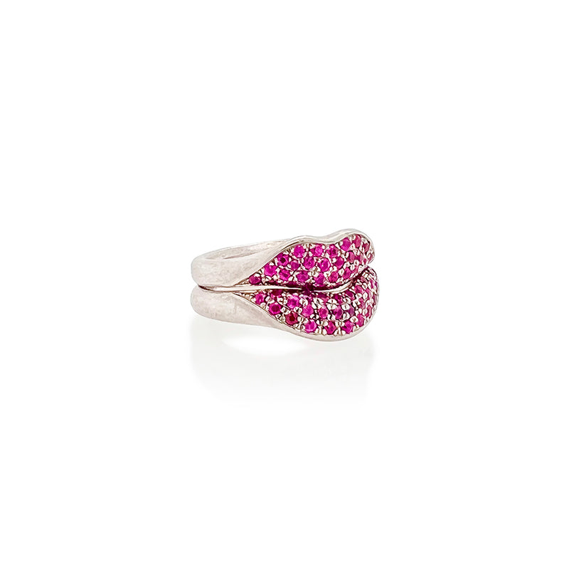 "Luscious Ruby Lips" Rings
