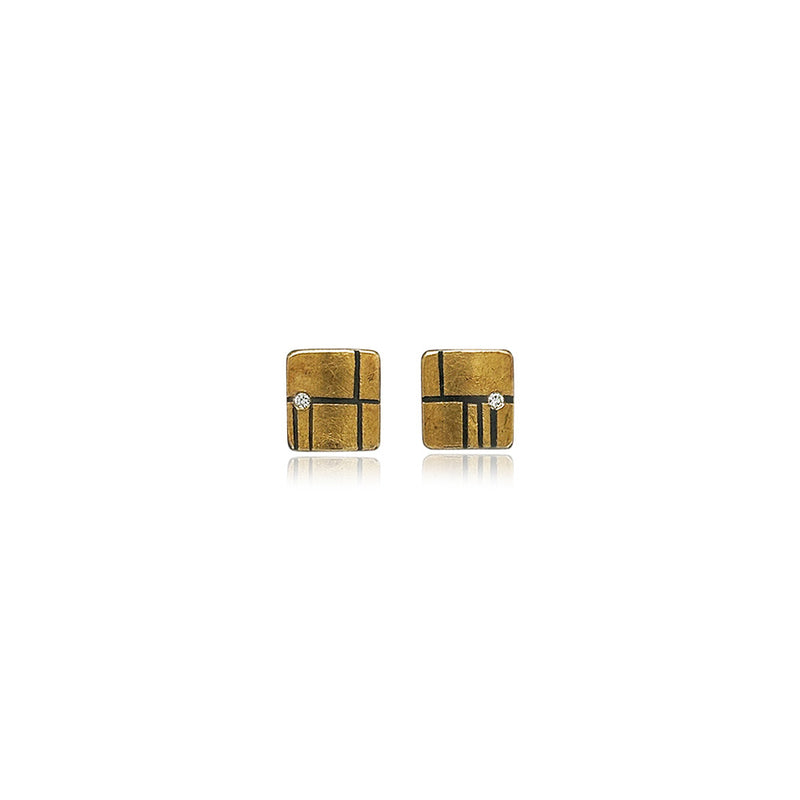 "Klimt" Stud Earrings