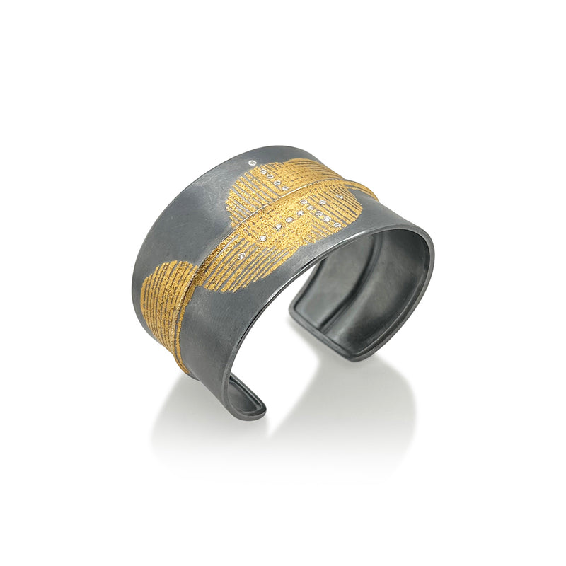 Art Deco Cuff with Diamonds